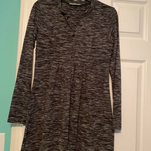 Striped tunic, loose fit